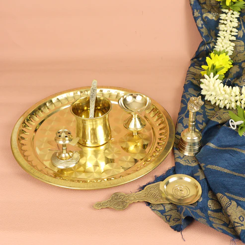 Ring Plate Puja Gift Set